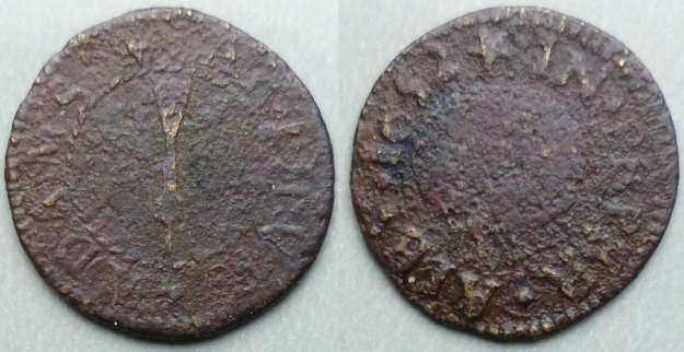 Pepper Alley, Arthur Adams 1652 farthing